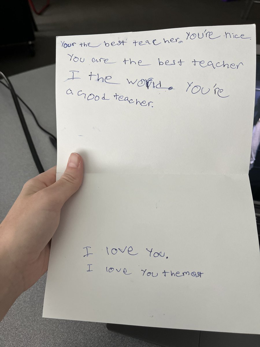 Every. Single. Day. 😭 I love YOU the most! ☺️❤️ <a href="/SycamoreCreekES/">Sycamore Creek ES</a>