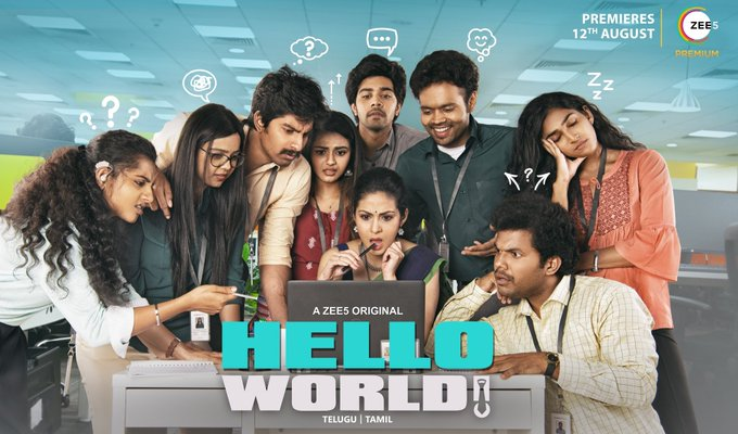 #HelloWorldonZee5 #HelloWorld The CURRENT life of a PLEASANT IT-INTERNS with BREATHELESS TASKS
@IamNiharikaK👍👏
@ActressSadha🌟🤩😍🥰😘👍👏🙏🫶🫠
@nikhiluuuuuuuu🌟🤩👍👏🙏🫠❤️
@NityaShettyOffl🌟🤩😍🥰😘❤️‍🔥💝💘👍👏🫶🫠❤️
🫠🙏 2 team

WORTH a 👀 on @ZEE5Telugu
#AZEE5OriginalSeries