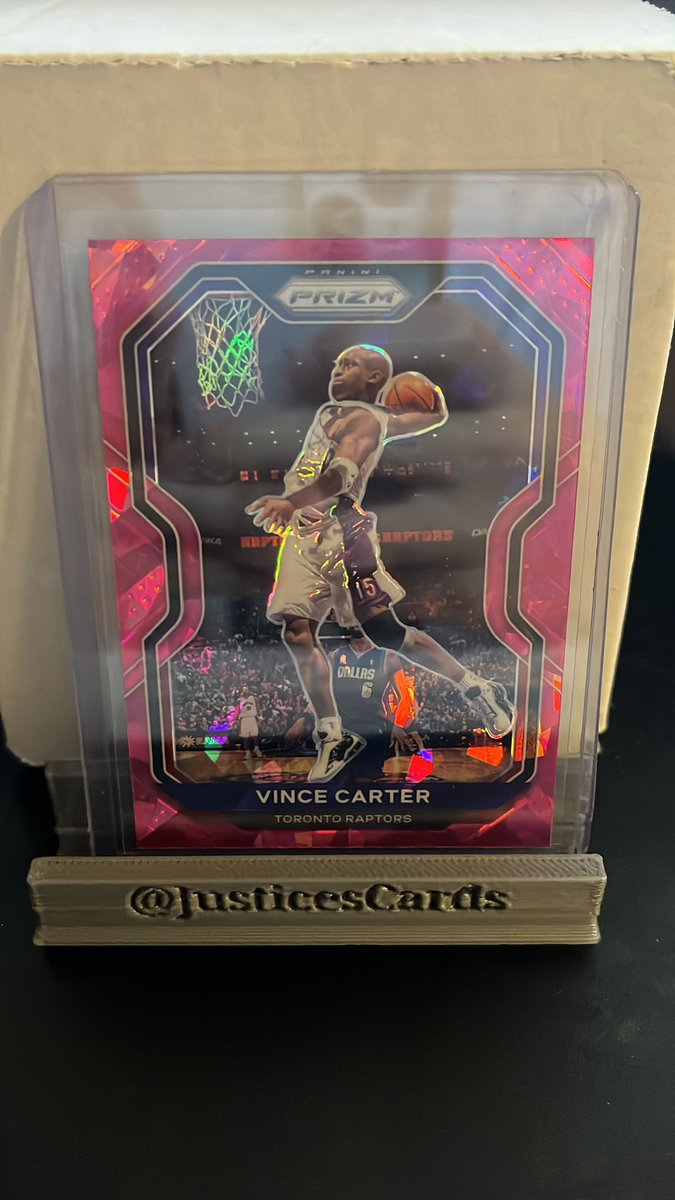 JusticesCards's tweet photo. Vince pink cracked ice
$5
$4 if you stack
Stack sales/rules at the top of the thread.
#StackNSave
@CardboardEchoes @MDRANSOM1 @ILOVECOLLECTIN1 @sports_sell https://t.co/TIPgmE3Nnc
