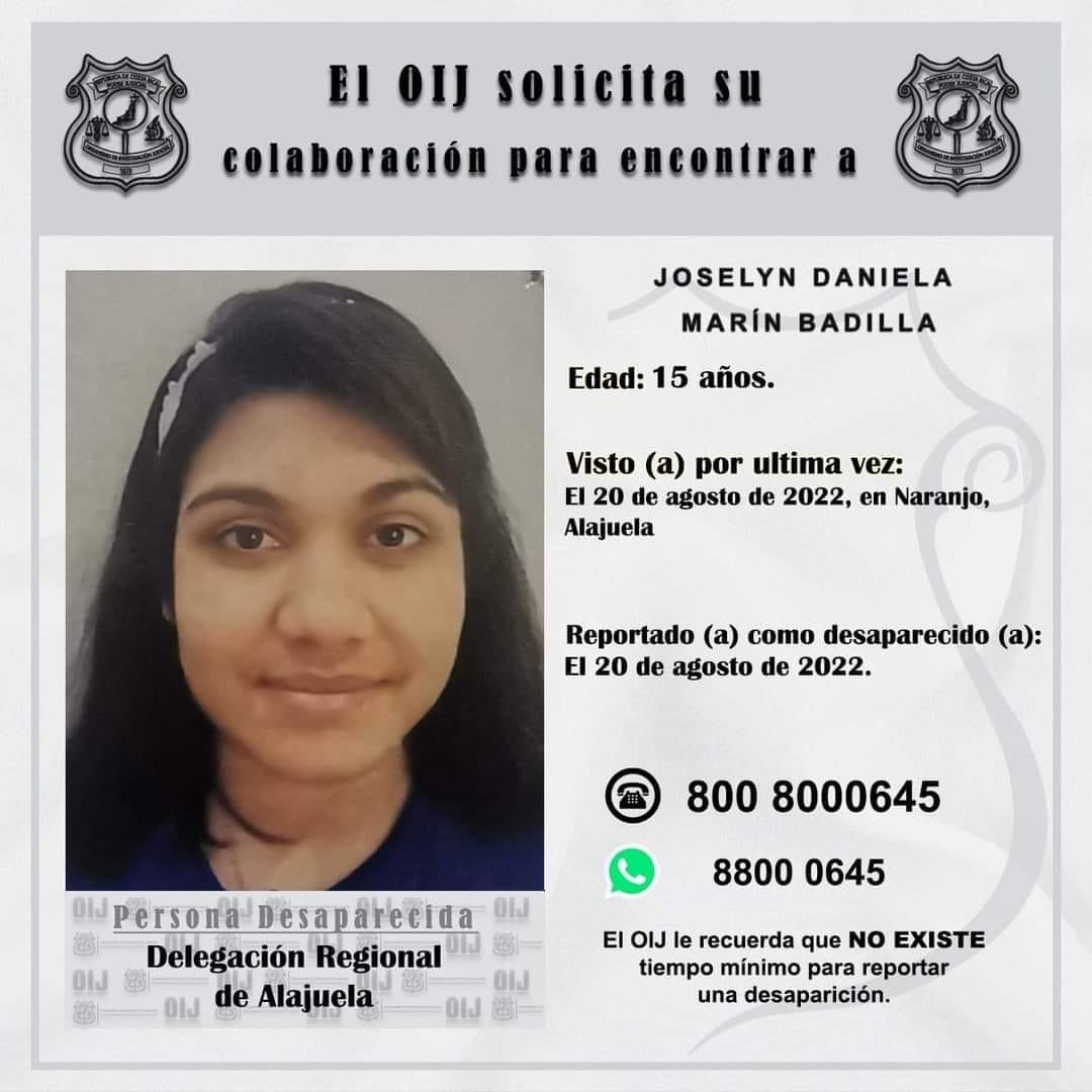 MontseRuizGue's tweet photo. Muy preocupante, desde el 20 de agosto estas 5 mujeres de Naranjo menores de edad están desaparecidas. Comparto la información y les invito a compartirla también. 😔🙏 https://t.co/c648aXbBA6