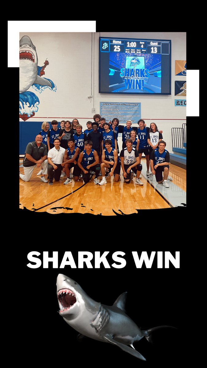 coacha_cavin's tweet photo. Men’s Volleyball Wins!!! Go Sharks 🦈🤍 https://t.co/J1aTzIQ1zo