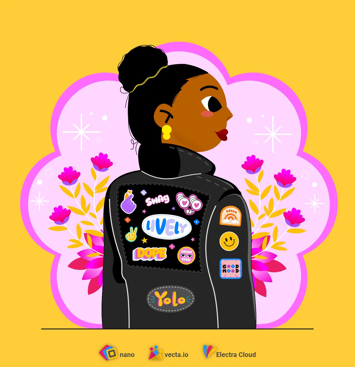 Vectaio's tweet photo. And while a plain jacket appears simple and lovely, don't you think adding patches to your jacket looks a lot cooler?

Spice up your design with Vecta: https://t.co/ub7Itdp5ro

#Playful #Patches #Stickers #RadicaSoftware #vecta #svgdrawing #design #vectadesign #idea #template https://t.co/4eVdFnLSs0