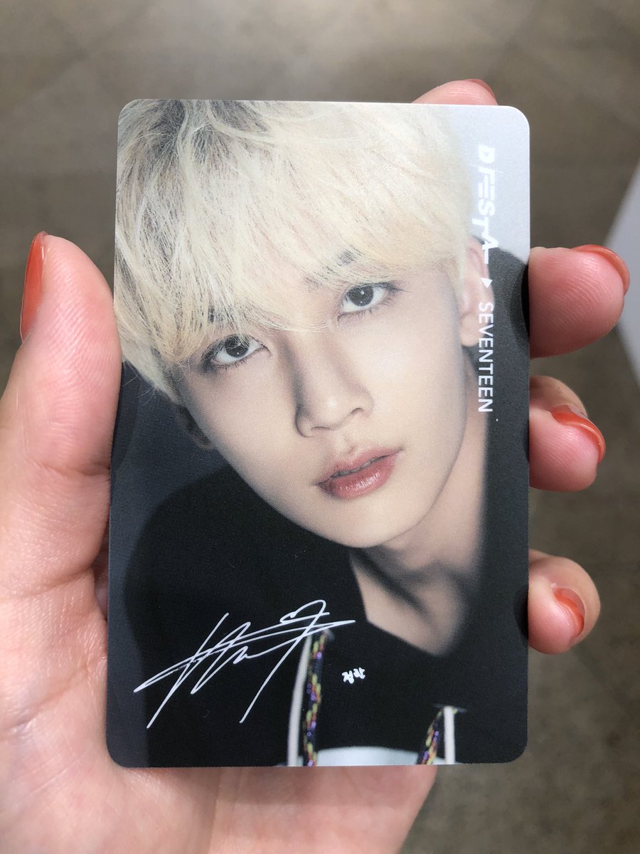 DFESTA 入場チケット 交換 ディフェスタ トレカ 譲) seventeen