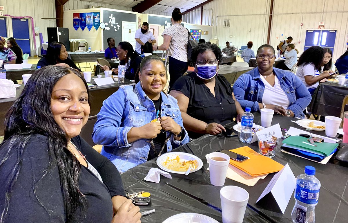 Dolphinville's tweet photo. We welcomed our AMAZING Dolphin staff back to the building today and even had some time to get to know each other! #WatchUsTHRIVE https://t.co/N3UKL8RRWc
