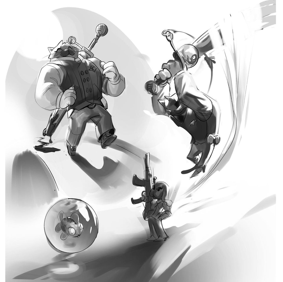 MenoogART's tweet photo. Some sketches for him https://t.co/ToMszV53I8