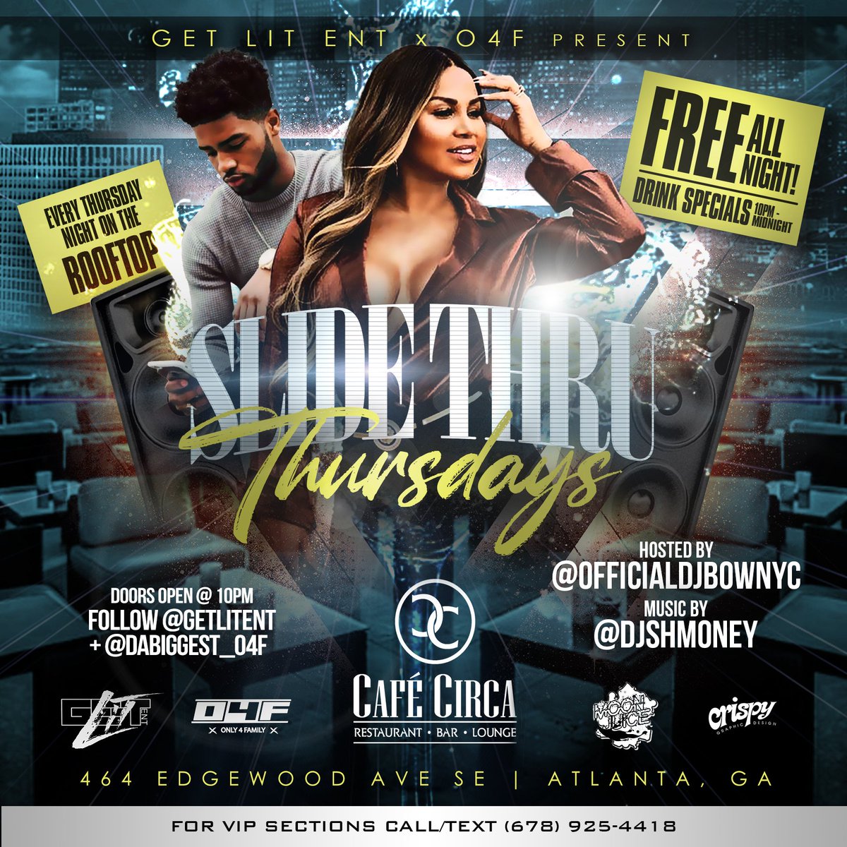 GetLit3nt's tweet photo. We bring sexy back to Thursdays #SlideThru @CafeCirca and #MeetUsOnTheRoofTop #EveryOneFreeAllNight https://t.co/krhsmBl0vt