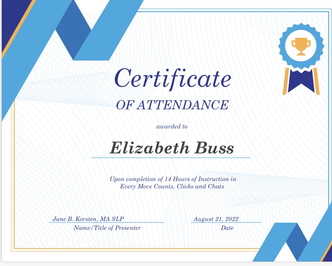 Elizabeth Buss (@mrsbuss_granger) on Twitter photo After 21 weeks Iβm finished with the training for Every Move Counts! Thanks <a href="/ipsd204/">Indian Prairie 204</a> AT Department for giving me this opportunity! π£π€πΌπ After 21 weeks Iβm finished with the training for Every Move Counts! Thanks <a href="/ipsd204/">Indian Prairie 204</a> AT Department for giving me this opportunity! π£π€πΌπ