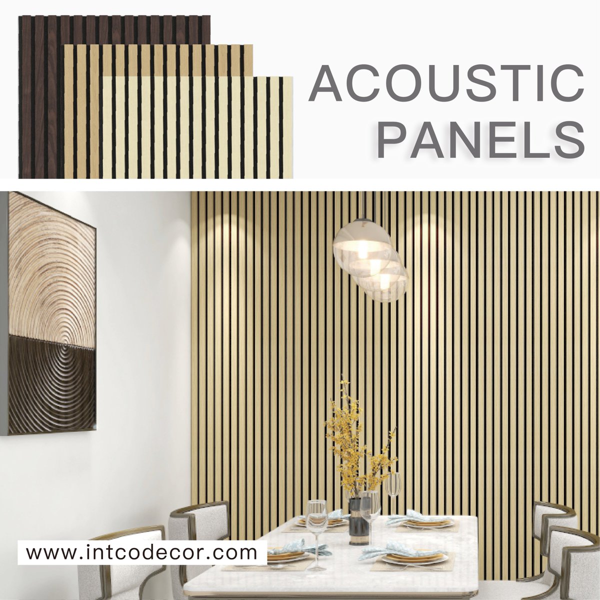 IntcoDecor's tweet photo. ๐ THIS IS GREAT โ NO CHANGE๐ป
@IntcoDecor ACOUSTIC PANELS Control The Sound For A Well Balanced Room ๐
๐https://t.co/Cp1ojgrHKF
๐ decor@intco.com.cn
๐ฒ+1 760-566-6664
#ACOUSTICPANELS #interiordesign #decor #soundpanels #acousticpainting #acoustictreatment #b2b #factory https://t.co/SUwrIS2PvJ
