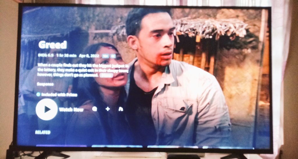wreviewpodcast's tweet photo. Oy Greed is on Prime Video. Bago lang to dibaaaa??!! May dagdag na naman sa mga NEED kong panoorin for president Nadine Lustre hahaha @primevideoph https://t.co/DEf3WXVw1f