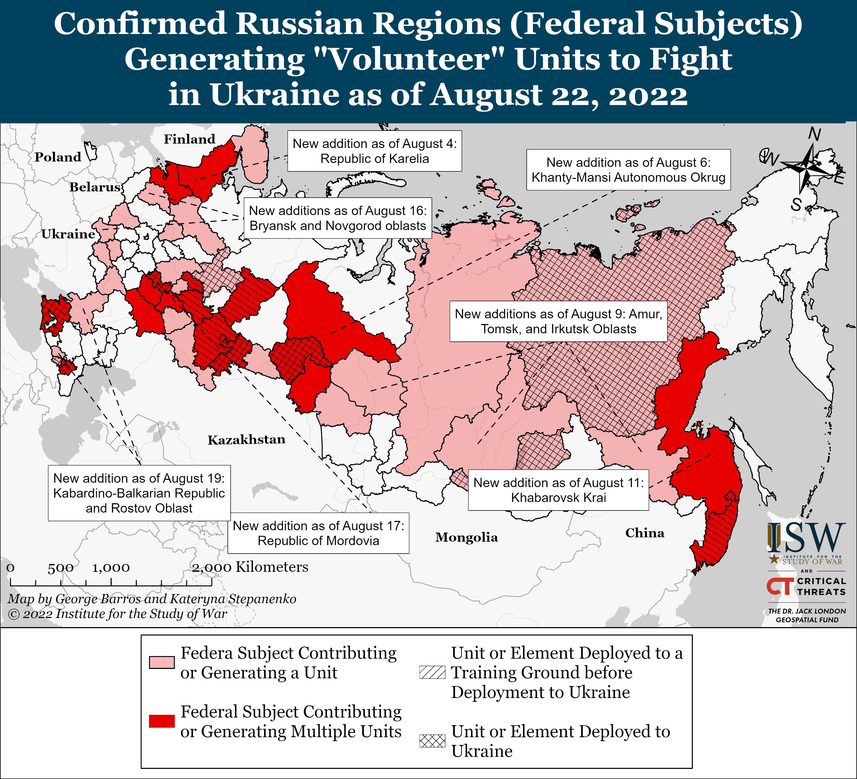 ISW on Twitter "Russian Mobilization and Force Generation Update 