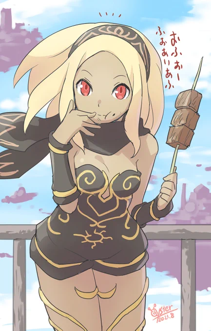 >RT 「GRAVITY DAZE」映画化とは、大好きなゲームなので嬉しい!個性の強いSF世界観だけど、異邦人であるキトゥンが街の人に少しずつ認められていくあたたかい物語でもある。その人情がキモだと思うのでその辺期待したいです。(ここ最近描いたグラビ絵4点です) 