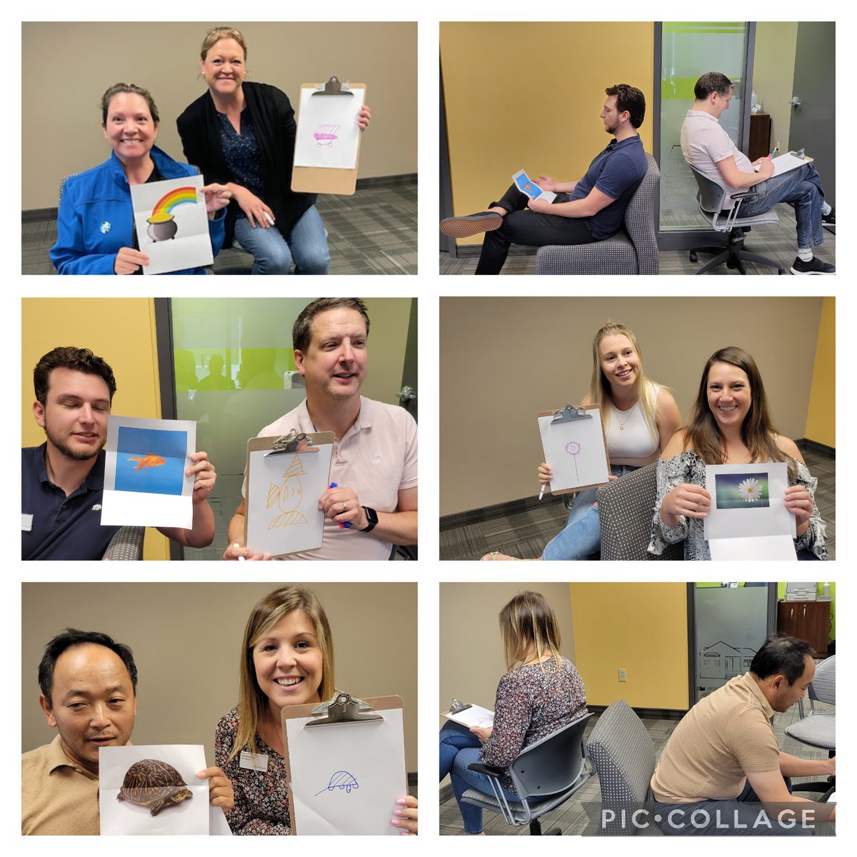 Part #1 of a fantastic morning huddle with an emphasis on communication! <a href="/erin_picks/">Erin Pickering</a> #communication #workinghard