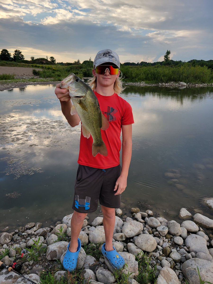 The bass were loving the top water action tonight!