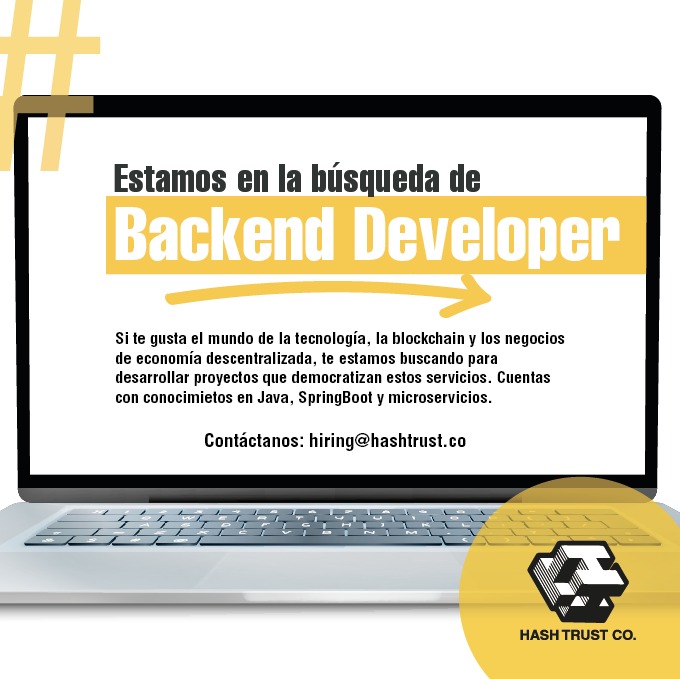 DarSaavedraHash's tweet photo. https://t.co/uNukkgJ37V

#TrabajoSiHay #developer #blockchain #Ethereum #Polygon #Java https://t.co/yDcqGp7hy6