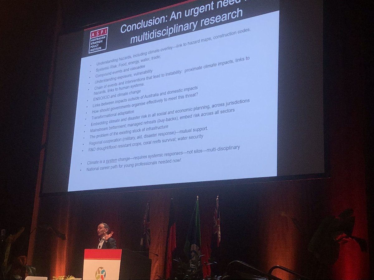 AndeGiss's tweet photo. “We need urgent multidisciplinary research” Robert Glasser #AFAC2022 @HazardsResearch https://t.co/0m9XG4HdOU