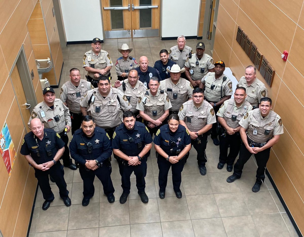 Here's just a few of the law enforcement officers who work on our campuses every day. Comal ISD hosted its annual First Responders Appreciation Luncheon today to say, "thank you," to the more than 50 first responders who partner with the district throughout the year. #comalisd