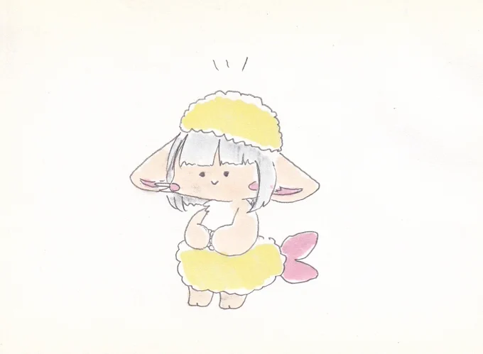 えび天ナナチちゃん。#イラスト #メイドインアビス 