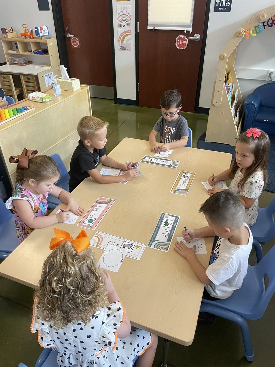 MrsCowan_PreK's tweet photo. It was a great first day in preschool today! @JresRockets #PreschooltoProfession https://t.co/iry7TtS3c2