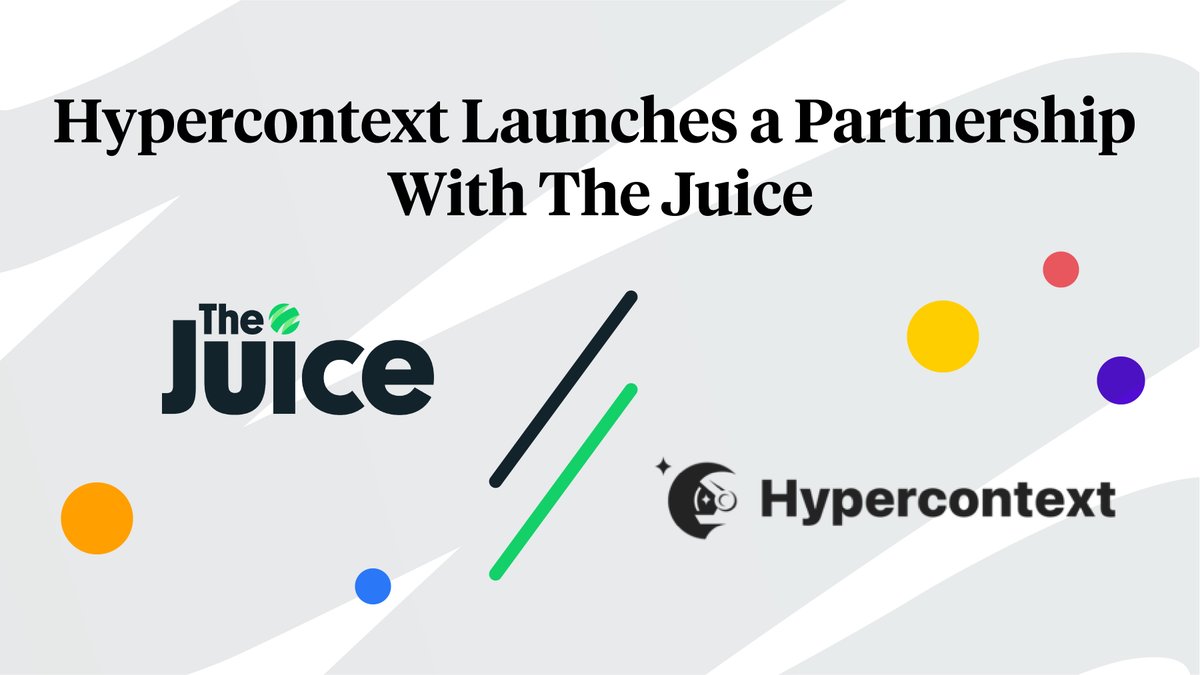 Rock = accomplished🧃

Today, we are launching our partnership with <a href="/HypercontextApp/">Hypercontext (YC S21)</a>  🚀

Their mission:  

Make better managers, helping them juggle their team activities while coaching good management habits 💯

Follow their brand page + Start Juicing 🧃
bit.ly/3c7tzip