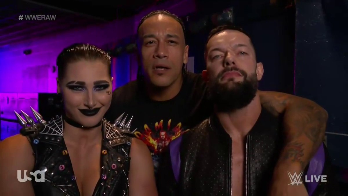 AjBlueBayBelt's tweet photo. Edge and Rey Mysterio think they can stop The Judgment Day!?👹😈⚖️ #WWERaw #TheJudgmentDay #TimeForRetirement #ByeEdge https://t.co/RabUK0E4Ed