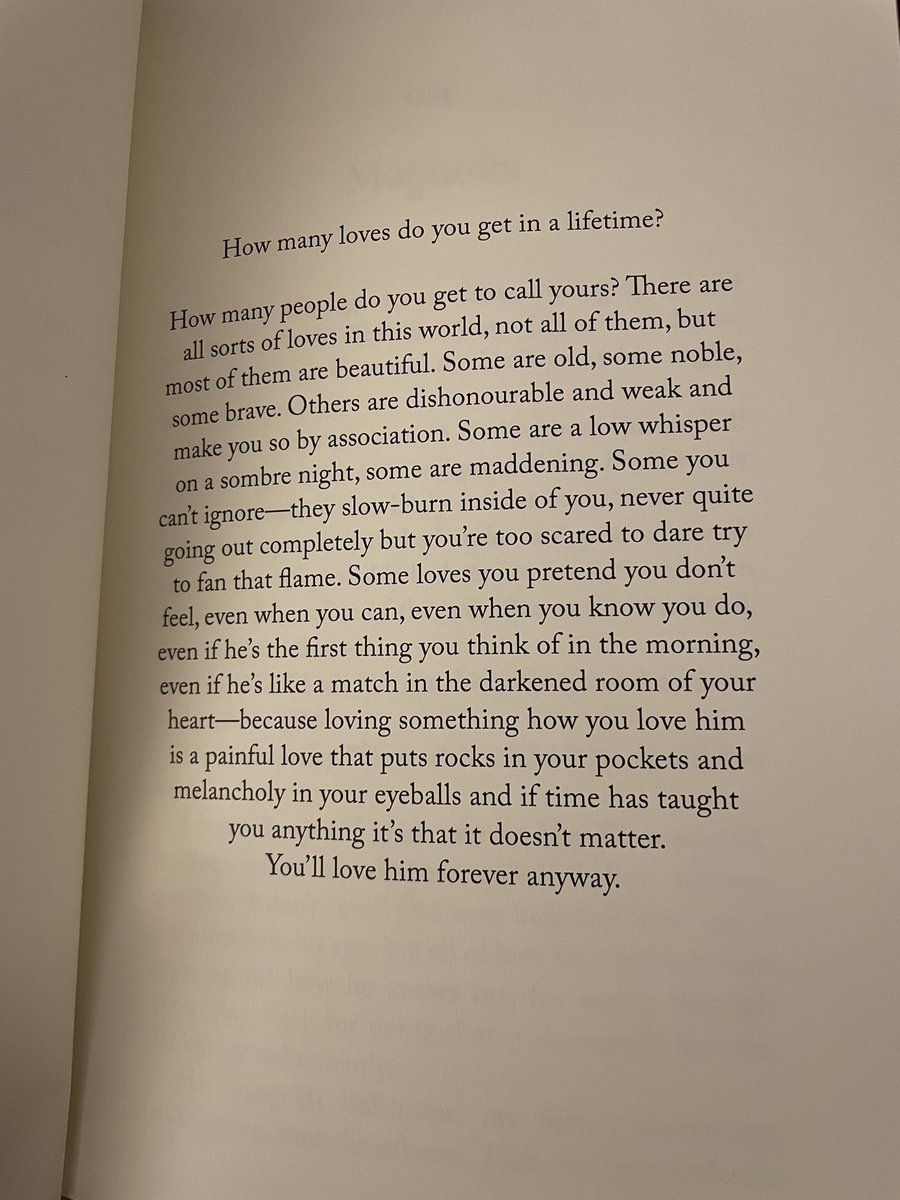 lindsayk1014's tweet photo. the opening page of this book 🥹❤️ #magnoliaparks https://t.co/cZufFlRtOr