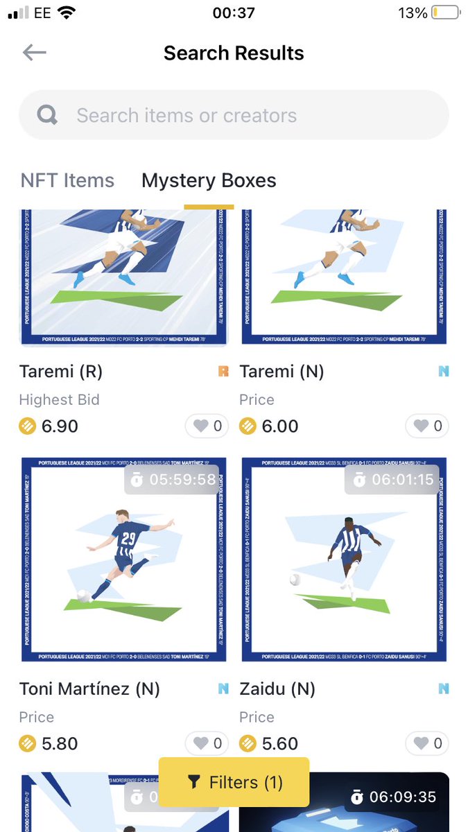 abcd1ABCD123x's tweet photo. @kokid951 #nft #FCPorto   Piece of history of #sport . limited edition not monkeys ⚽️   @binance  #bnb https://t.co/PEvIZYbN40