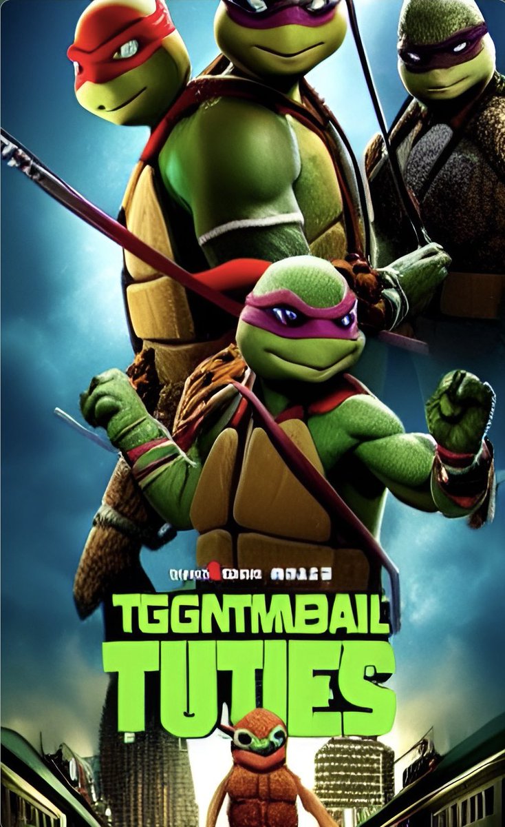 RejectTurtles's tweet image. Everyones favourite reject turtle gang , The TUTIES ! 🥴🐢🍕😅
#TeenageMutantRejectTurtles #TMRT #Cowablunder #TMNT #aiartgenerator #Cowabunga