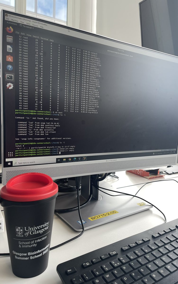 maria_smith767's tweet photo. Last week I attended a phenomenal infectious diseases tailored bioinformatics course organized by @BiottofnI  and @KathrynCrouch81 at the @UofGlasgow. I highly recommend! https://t.co/S2wxYyc3K4