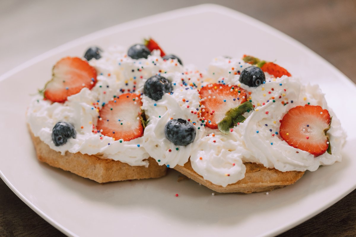 McNeese_Dining's tweet photo. It's Nat'l Waffle Week! Ride over to the DIY Pantry in The Eatery at Rowdy's to make yourself a fancy waffle. Batter up and show us what you got! Tag us on your photo so we can admire your waffle skills! #McNeeseDining https://t.co/laa4WNNQym