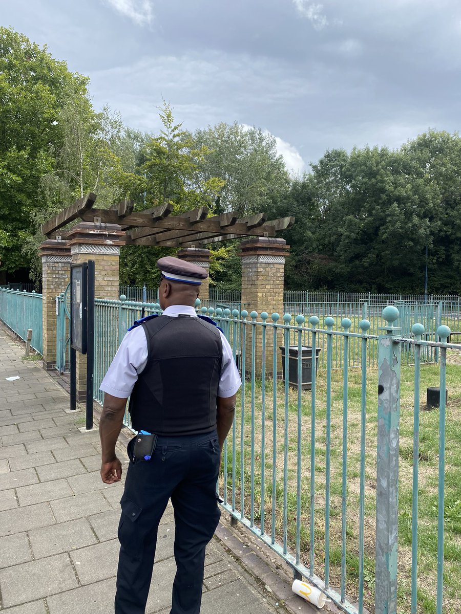 The team were out conducting reassurance patrols along Bushberry Road and Benn Street, after a recent incident at the location.