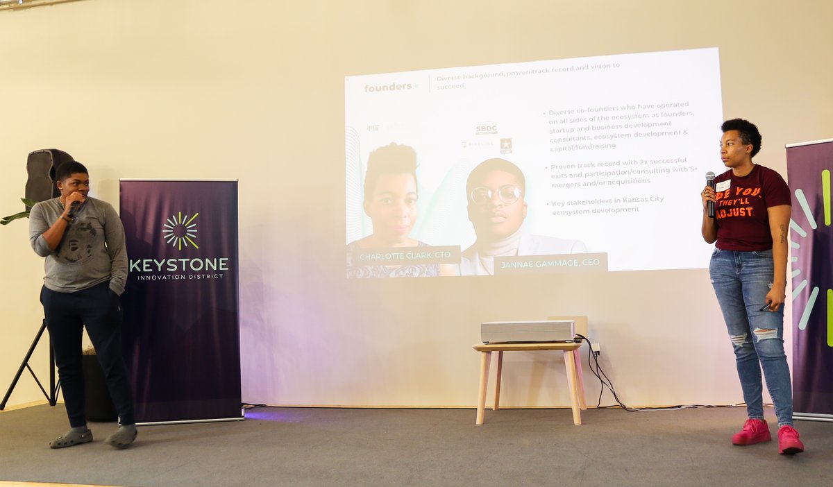 KCKeystone's tweet photo. Have u registered 4 tomorrow's #keystonesessions? https://t.co/axNvB7I8lA Topics include: Human-Centered Design: Why Innovation Cannot Succeed Without Social Justice & Closing the Digital Divide Through Innovation
@KCDefender @startlandedu @Black_Veatch @GoodwillMokan #swagginc https://t.co/jAsbNXUhpa