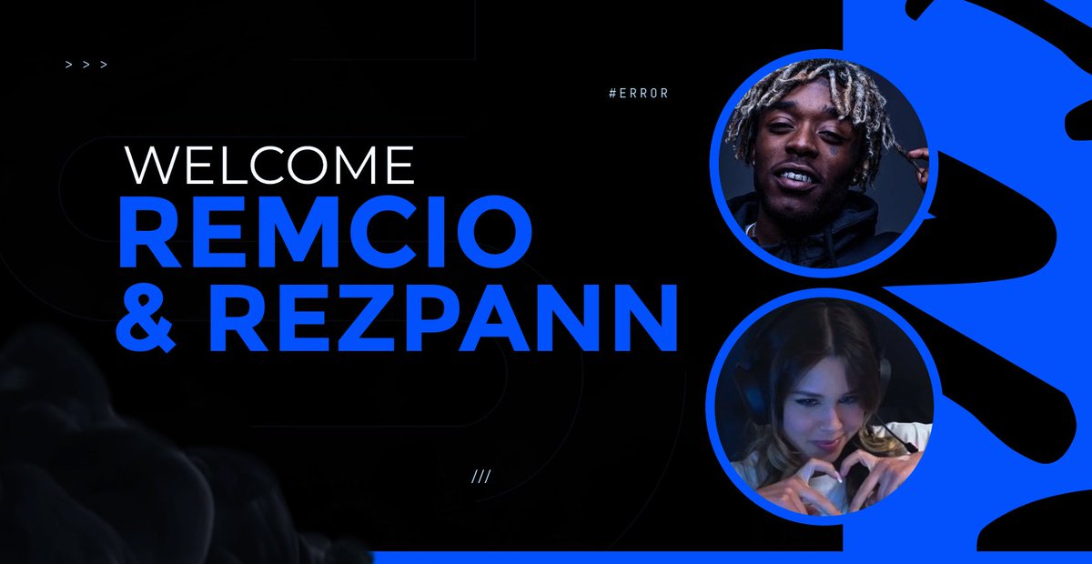 SeptuneGGs's tweet photo. We are pleased to introduce our new players from the Console Roster 😈

Please Welcome... 
🇵🇱 | @Remcio2
🇵🇱 | @Rezpaaan

#SeptuneGG 💙🖤 https://t.co/TKg831nYVu