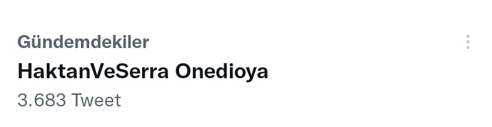 Gündemin güzelliği peki..
#ZeyÇağ  

HaktanVeSerra Onedioya