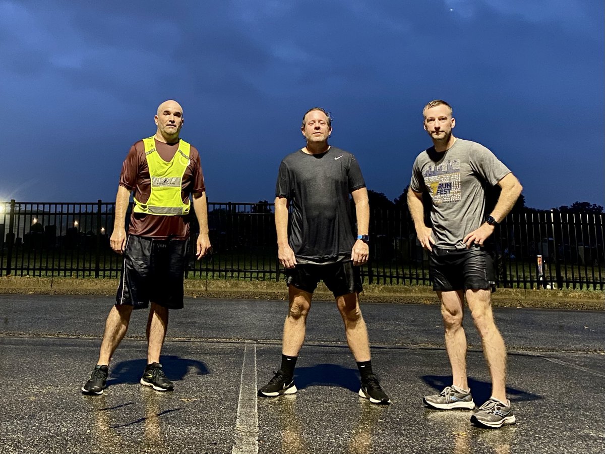 F3ValleyForge's tweet photo. 09/06/22 #AAR
4 runners at #F3TheJunction in Havertown
4 ruckers at #F3TheThicket along the Schuylkill river trail including FNG Downpour!
The rain didn't stop, but neither did these #HIM!
#KeepGettingAfterIt https://t.co/5lJ3LtTlcP