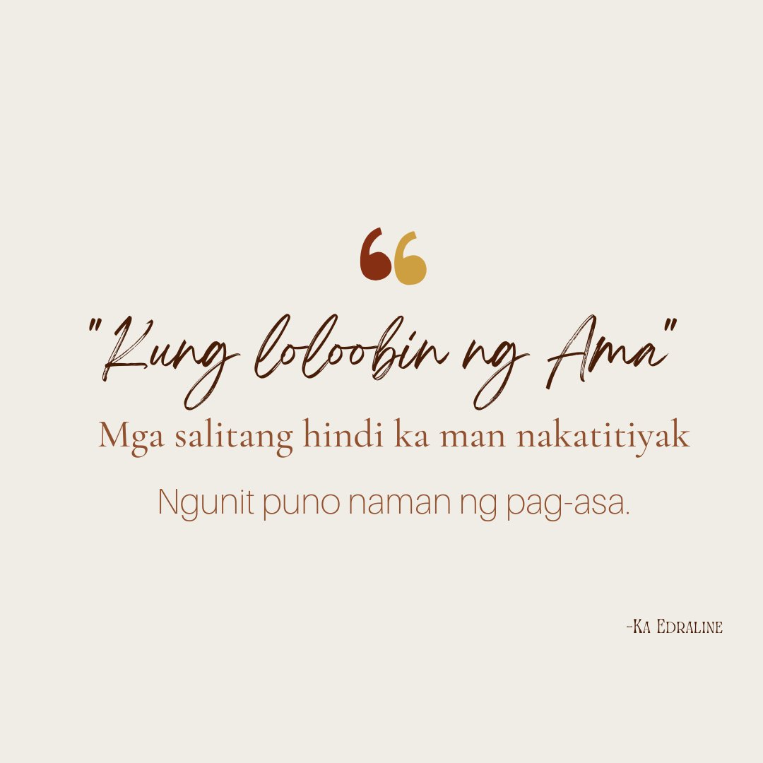 ka_lineee's tweet photo. "Kung loloobin ng Ama" palagi. https://t.co/JrBMgk6P1y