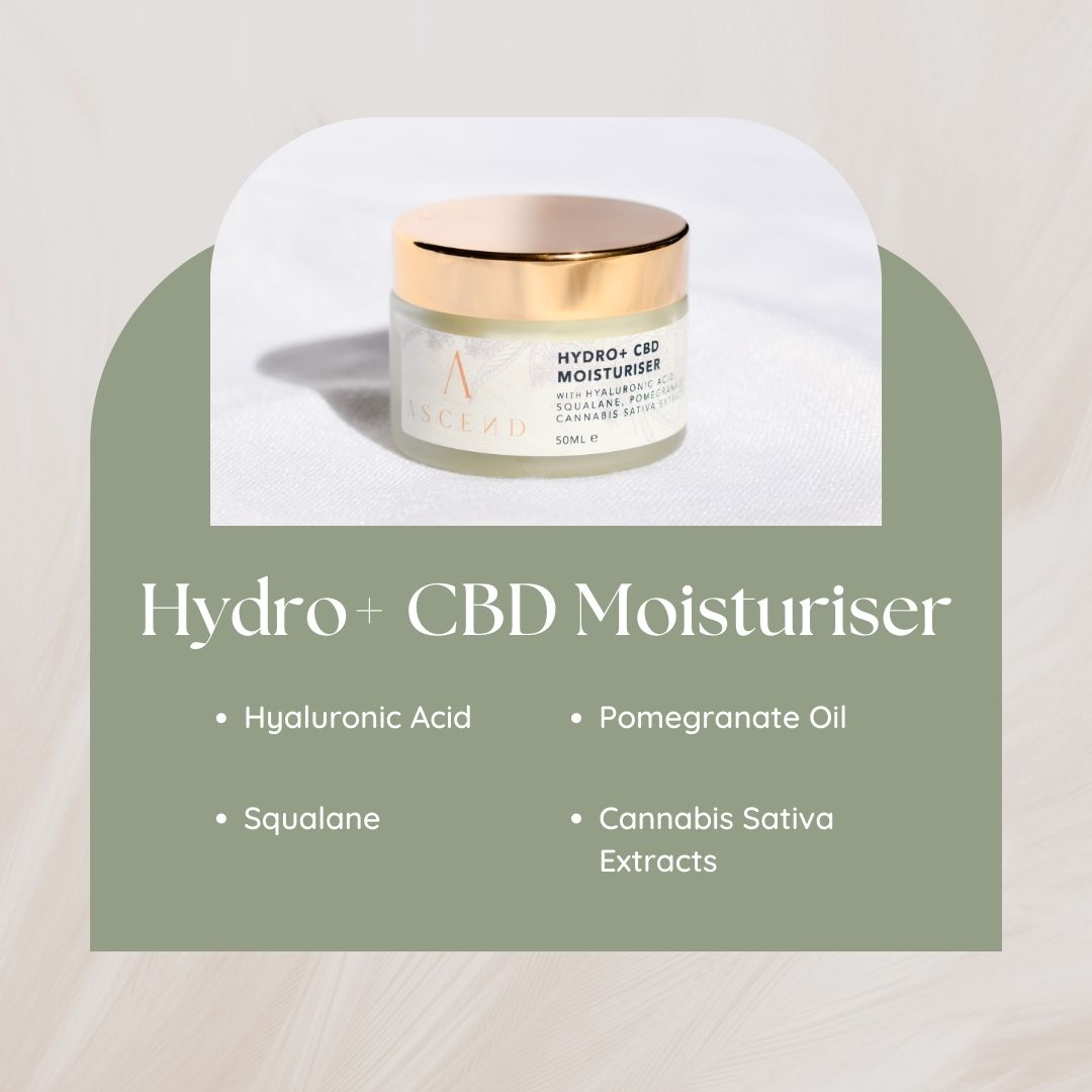 Four main ingredients formulated for intense moisture to last all day!💦

#moisturiser #natural #botanical #naturalskincare #CBDskincare #cbdoil #hyaluronicacid #hydration #Ascend #ascendskincare