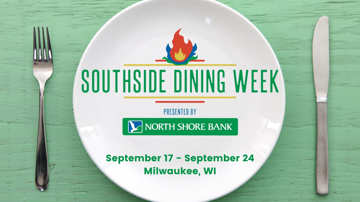 NEWaukee's tweet photo. The menu is now LIVE! Southside Dining Week presented by @NorthShoreBank returns on September 17-24, 2022.
See the featured dishes and learn more: https://t.co/Zkobaf73R0 #SouthsideDiningMKE https://t.co/otXTrvjRbt