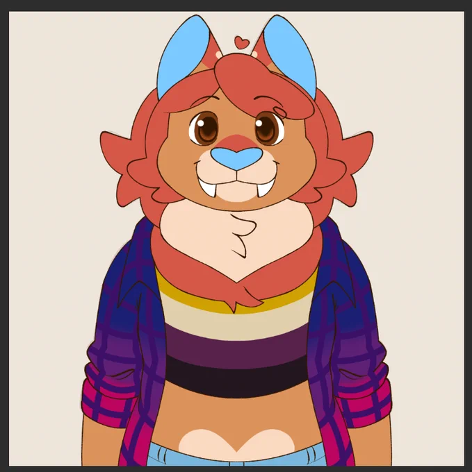remaking my vtuber model :] 