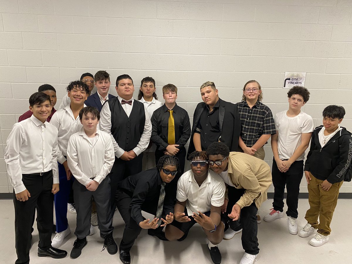 8th graders looking sharp this morning for the first game of the season!!! <a href="/CrandallPirate/">Crandall Pirate Football</a> <a href="/CrandallMiddle/">Crandall Middle</a> <a href="/OfficialCISD/">Crandall ISD</a> <a href="/Coach_Hardin/">Kyle Hardin</a>