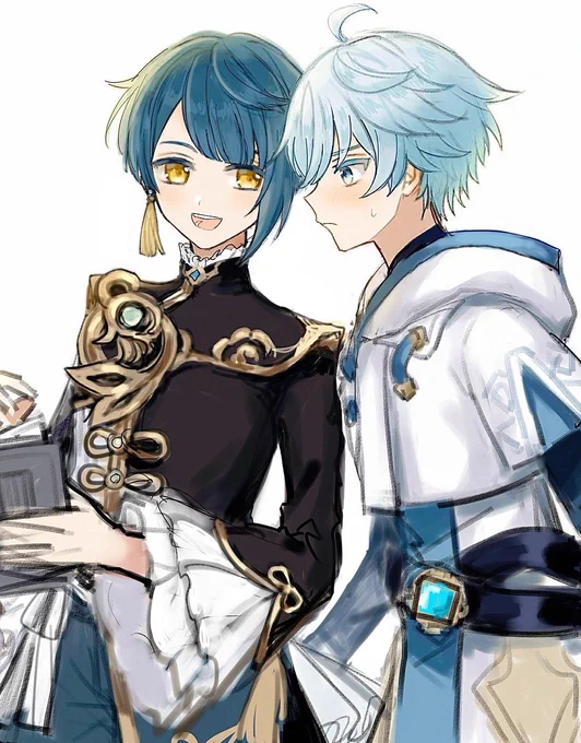 重雲誕生日おめでと!過去絵 