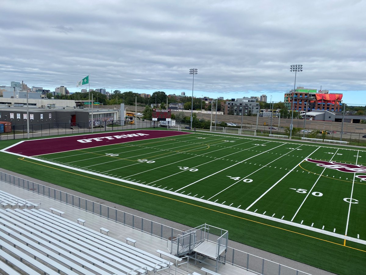FieldTurf's tweet photo. Today we're headed to Canada's capital ๐จ๐ฆ to showcase the newly completed Gee-Gees Field at #UniversityofOttawa - Thank you for your trust @uOttawaGeeGees โฅ๏ธ Great project with our friends at L.M.L. Paysagiste et Frรจres #OfficialFieldTurfPartner
-
#education #artificialturf https://t.co/Pl8lVfQwrd