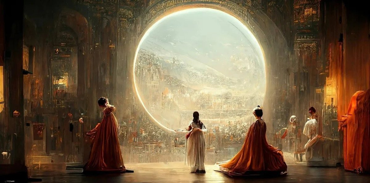 digitalcastro's tweet photo. La obra de arte Théâtre D'opéra Spatial hecha por inteligencia artificial se ganó en la Feria Estatal de Colorado el primer lugar. Parece una pintura, pero fue dibujada por computador y luego impresa en un lienzo.

#artedigital #AI #InteligenciaArtificial https://t.co/Ew2I4BhpqV