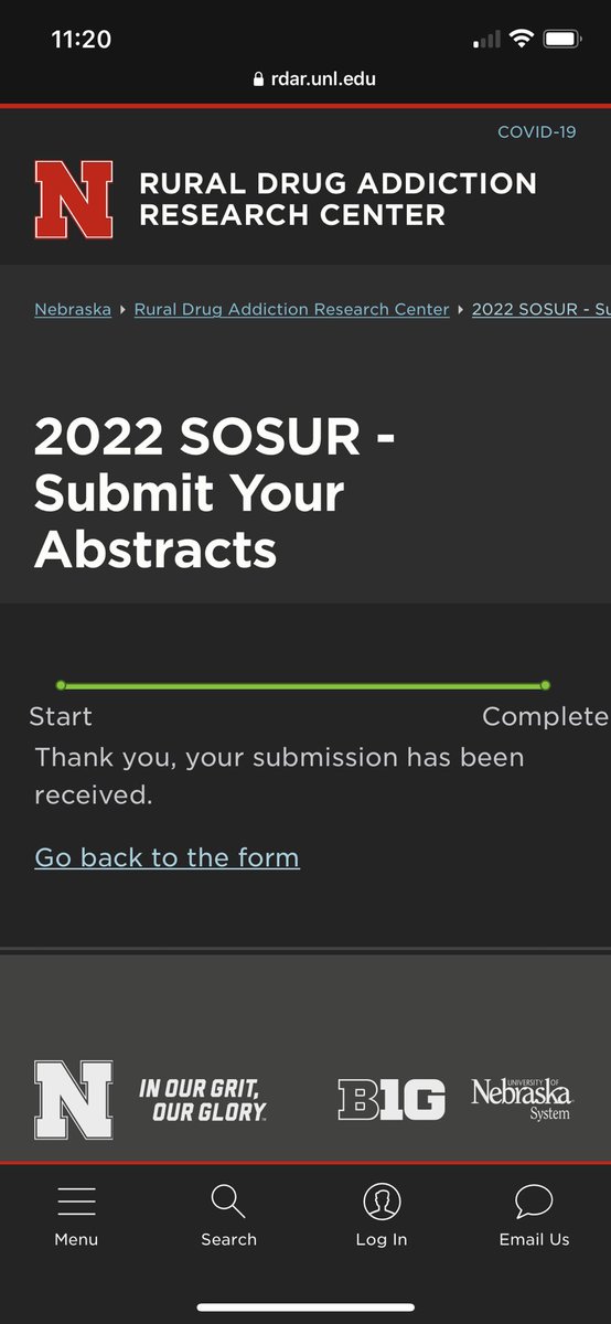 CherrickDarla's tweet photo. Submitted my first ever abstract for the 2022 Symposium on Substance Use Research hosted by @opioidsCOBRE …here’s to hoping! https://t.co/lp5VT6Ac0S
