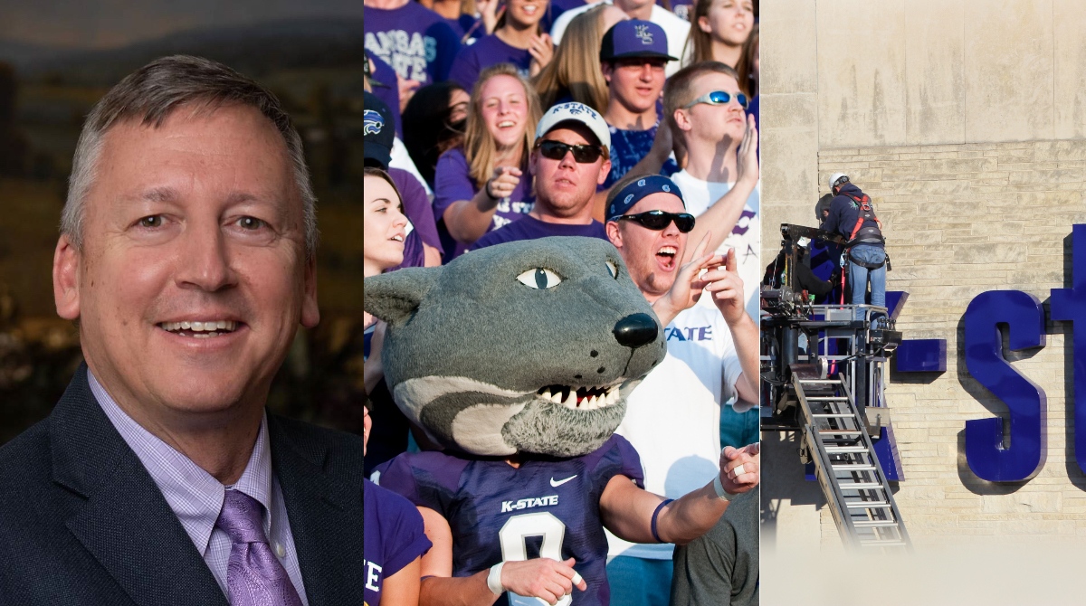 kstate_union's tweet photo. New Presidency, #Kstatefb win and a Monday off! What a way to start the week! Keep up the good vibes!🙂
#williewithU #kstate #Kstatepres15 #mhk #goodvibes
#mood #positivethoughts https://t.co/MKSeOP0KDL
