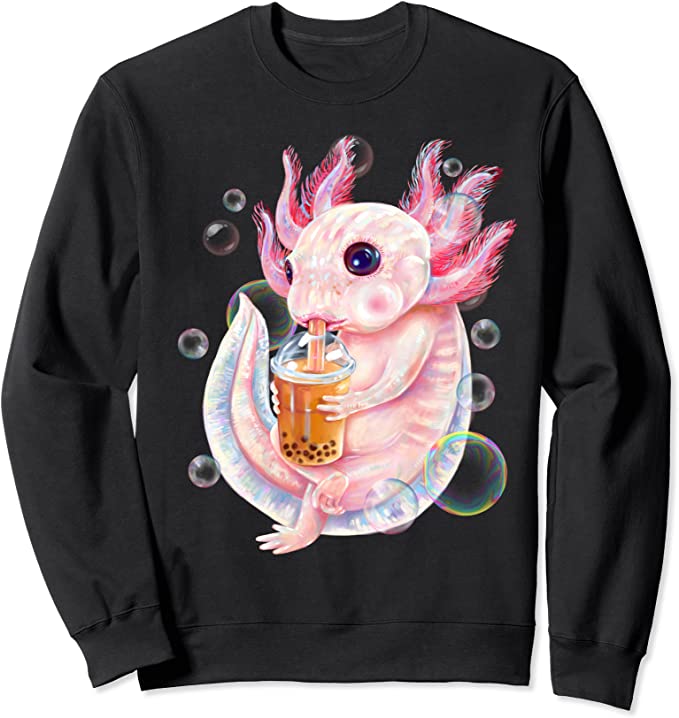 Funny Axolotl Boba Tea Bubble Milk For Exotic Pet Lover Sweatshirt a.co/d/5j05uqc #Amazon via @Amazon 

My NFT work on Sweat Shirt

#Axolotl #NFTCommunity #nftart #merch #digitalart