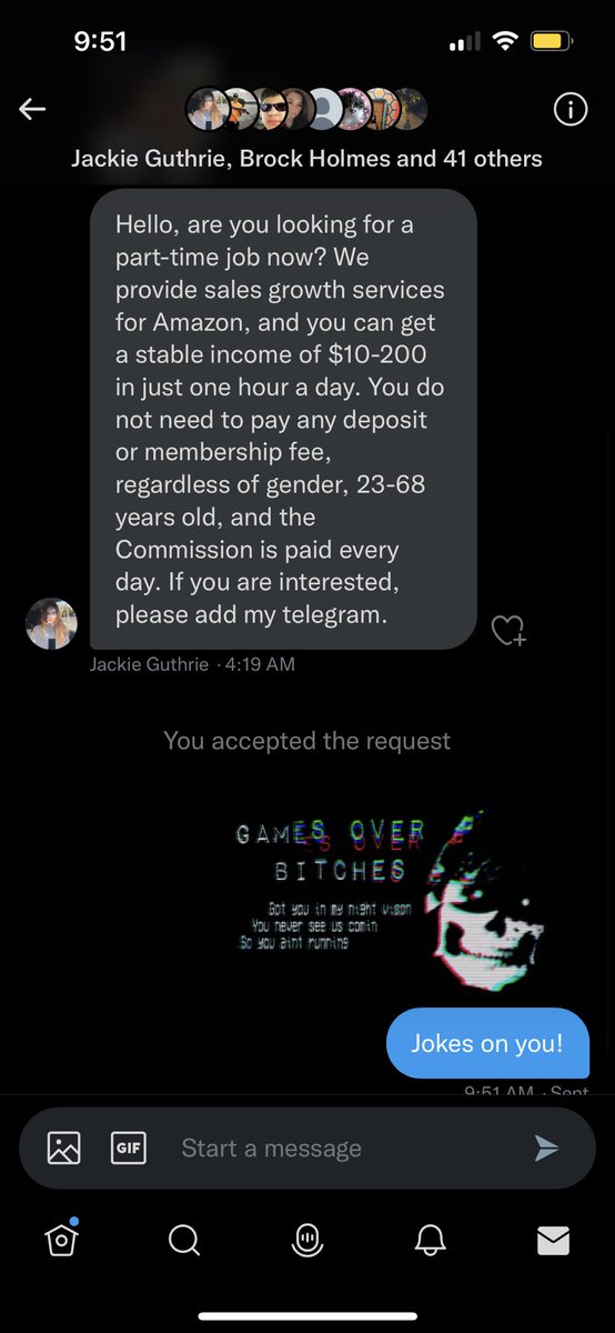 burzauga's tweet image. Dropped a #SavageResponse #DarkHumor