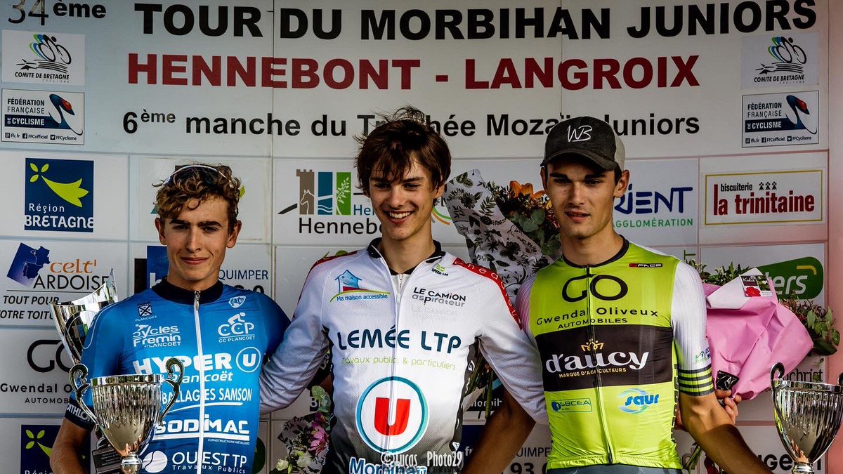I wouldn’t have made it without my family, <a href="/velocevannetais/">velocevannetais</a> , @AG2RCITROENU19 , my mental and physical coachs Katell Gueguen and <a href="/yann_hole/">Yann</a> and of course <a href="/pedalpotential/">Pedal Potential</a> ! 

Also thanks to everyone for the encouragements on the side of the road !