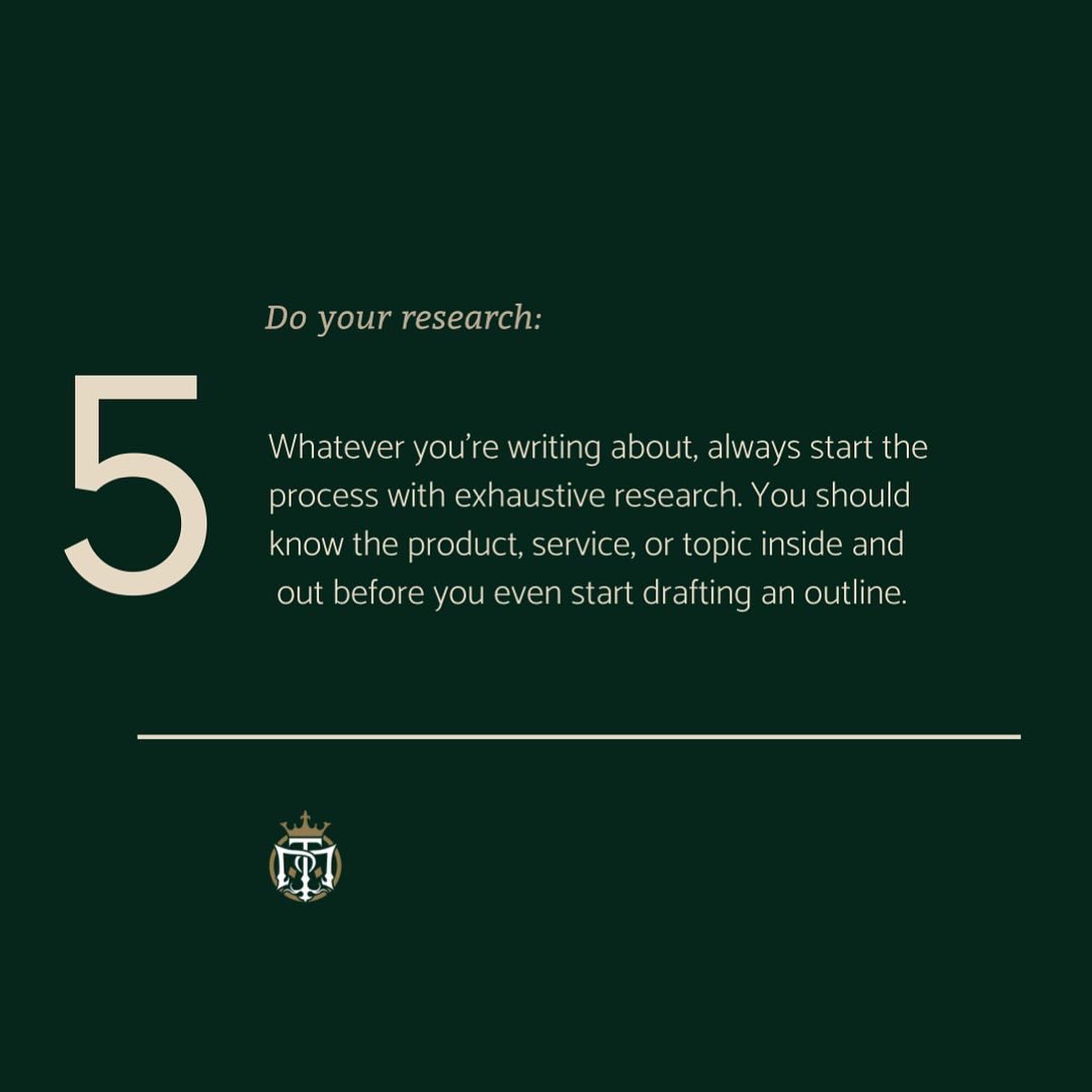 TheTempleCo's tweet photo. Share this with anyone that needs tips on becoming a better Copywriter.

No need to thank us 😉

#TempleTips #TMC #BeTheMovement https://t.co/fPaYMGwRxA