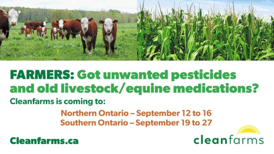 silvercreek_ag's tweet photo. Silver Creek Ag Ltd is hosting an unwanted pesticides and livestock medication drop off location September 26. 9am-4pm. https://t.co/1iDDcTcBrN