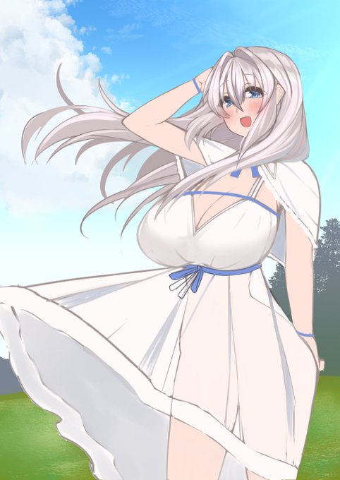 なんかこんな感じのも描きたいというカラーラフ 